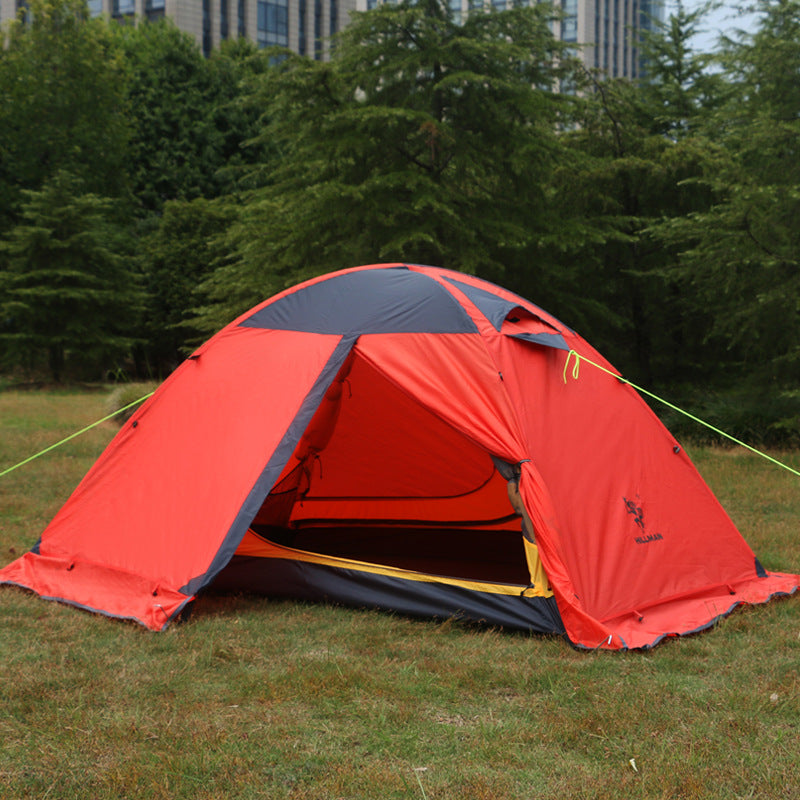 Discover the Perfect Outdoor Companion: The Double-layer Aluminum Pole Tent