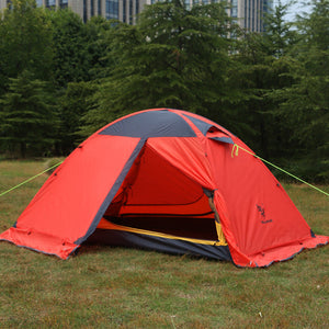 Discover the Perfect Outdoor Companion: The Double-layer Aluminum Pole Tent