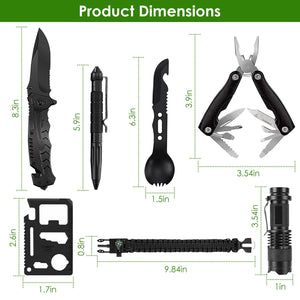 Prepare for the Unexpected with the 47Pcs Emergency Survival Kit