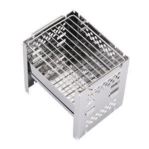 Discover the Ultimate Portable Camping Dual-use Outdoor Stainless Steel Barbecue Grill