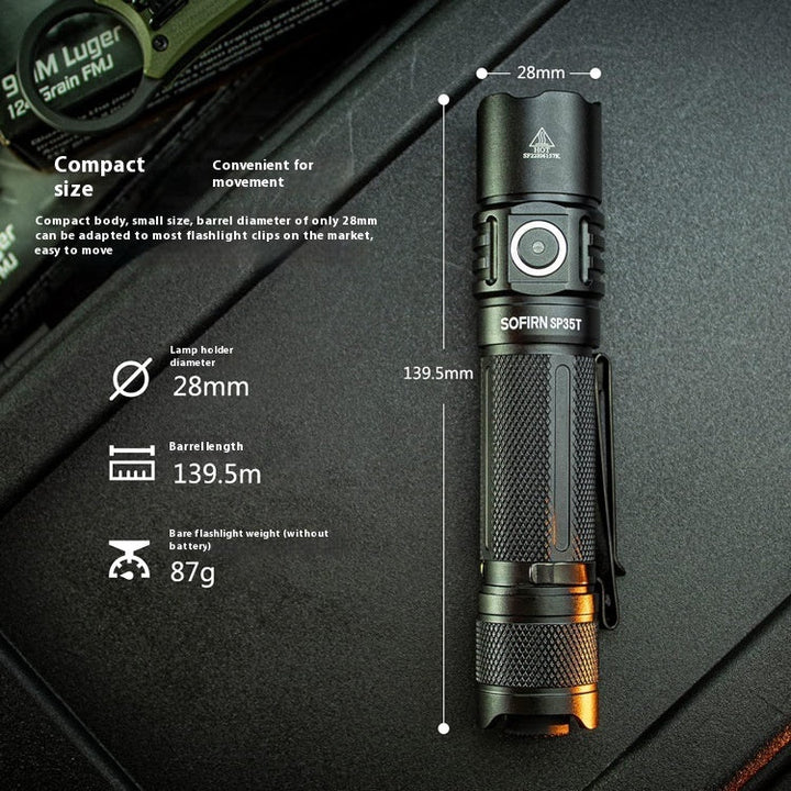 Illuminate Your Adventures with the Strong Light Flashlight