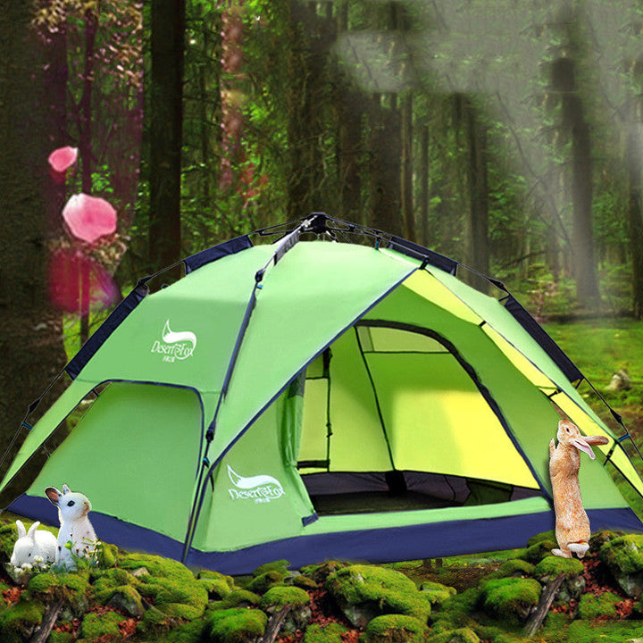 Experience the Great Outdoors with the Automatic Travel Camping Tent