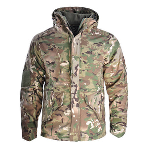 Unleash Your Adventurous Spirit with Our Men's Fashion Outdoor Camouflage Jacket