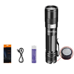 Illuminate Your Adventures with the Compact 10W Mini LED Portable Flashlight