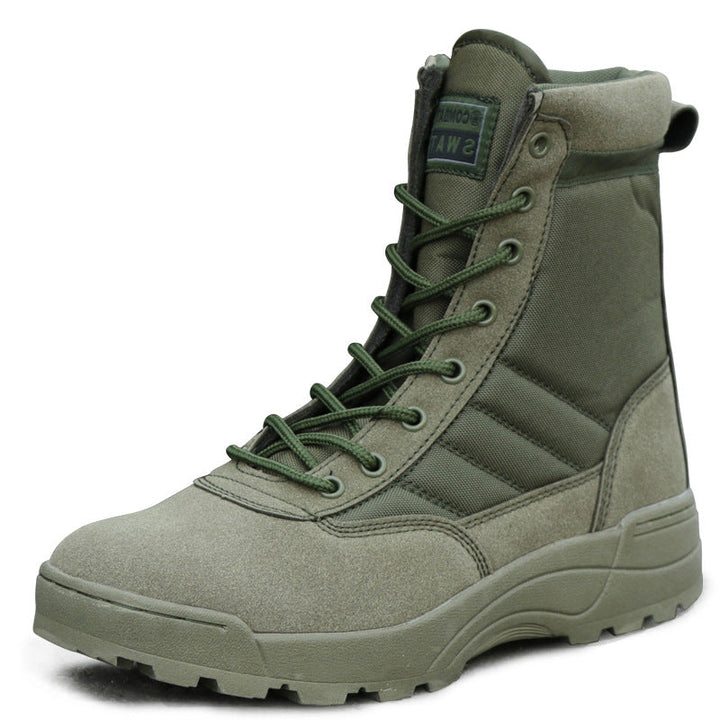 Discover the Tactical Black High-top Outdoor Boots: The Ultimate Footwear for Adventure Seekers
