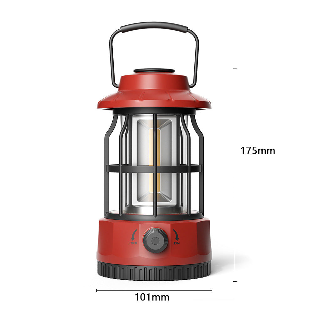 Retro Barn Rechargeable Lantern