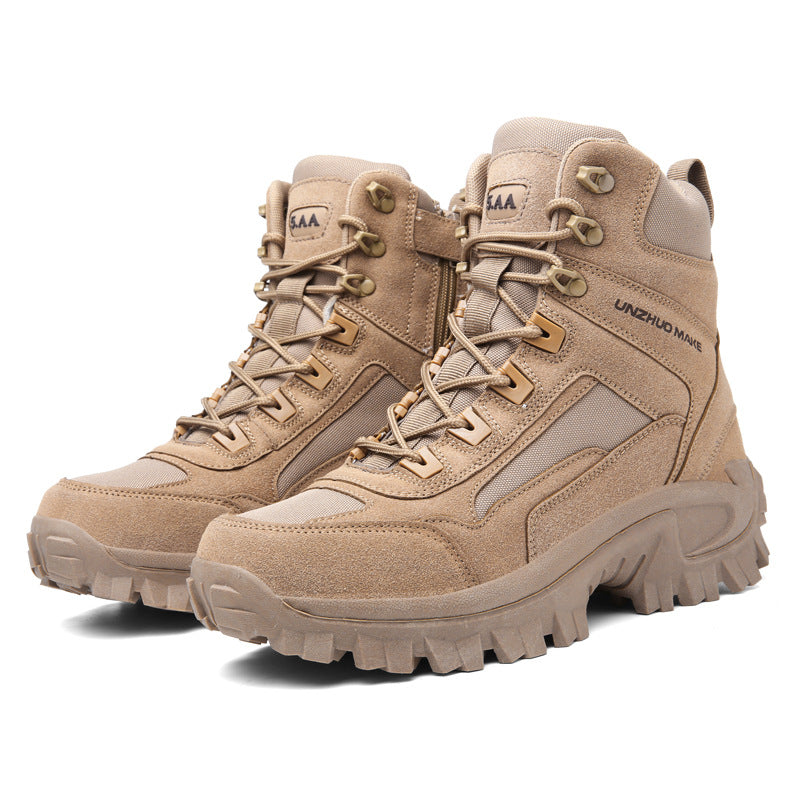 Rugged Terrain Combat Hiking Boots