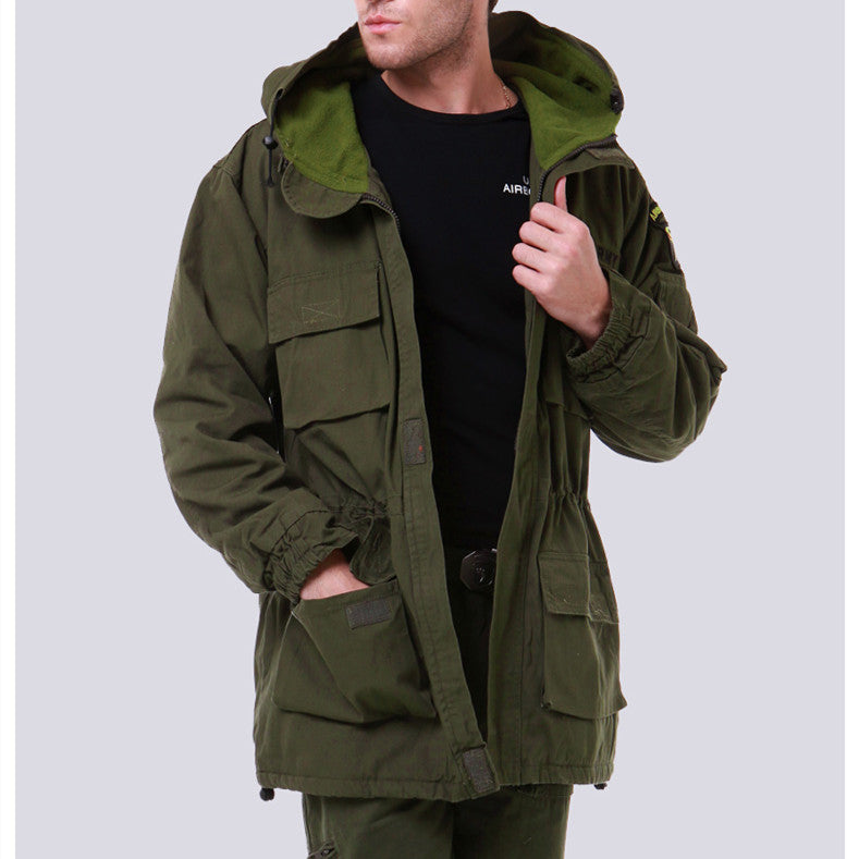 Men's Camouflage Windbreaker Jacket