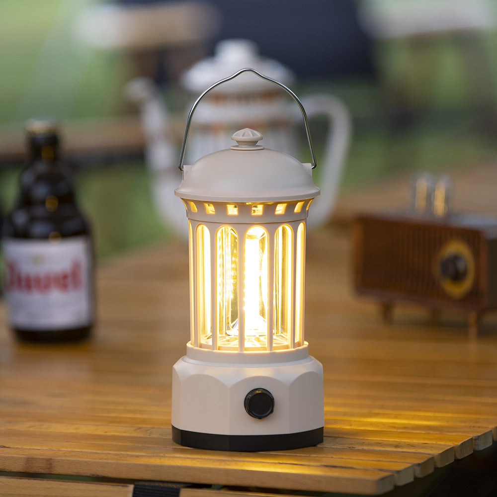 Retro Barn Rechargeable Lantern