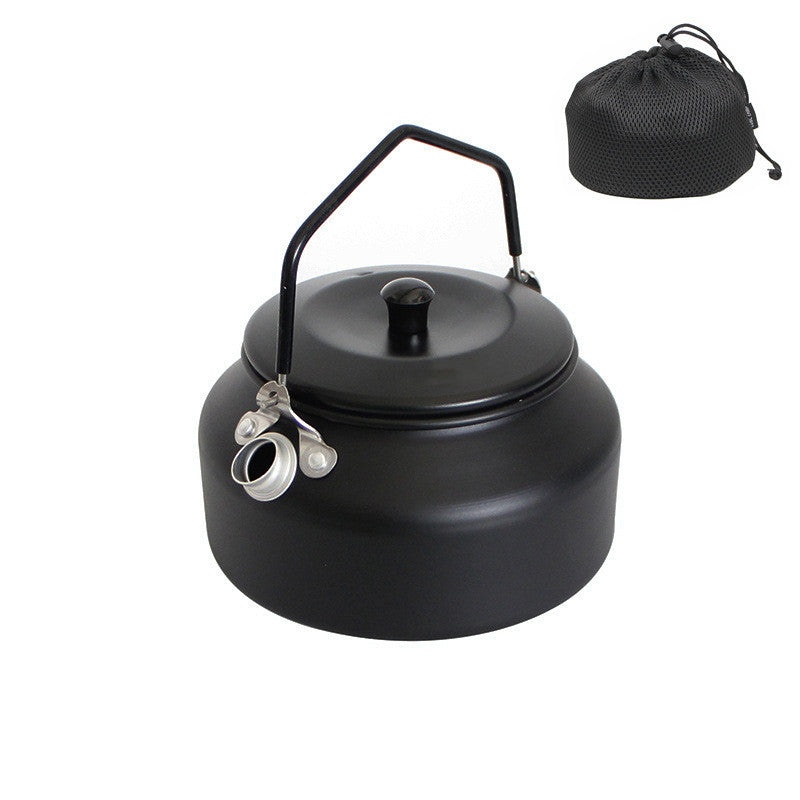Portable Outdoor Camping Kettle - Lightweight Aluminum Alloy