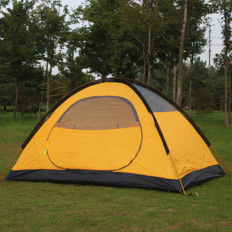 Outdoor Double-layer Aluminum Pole Tent