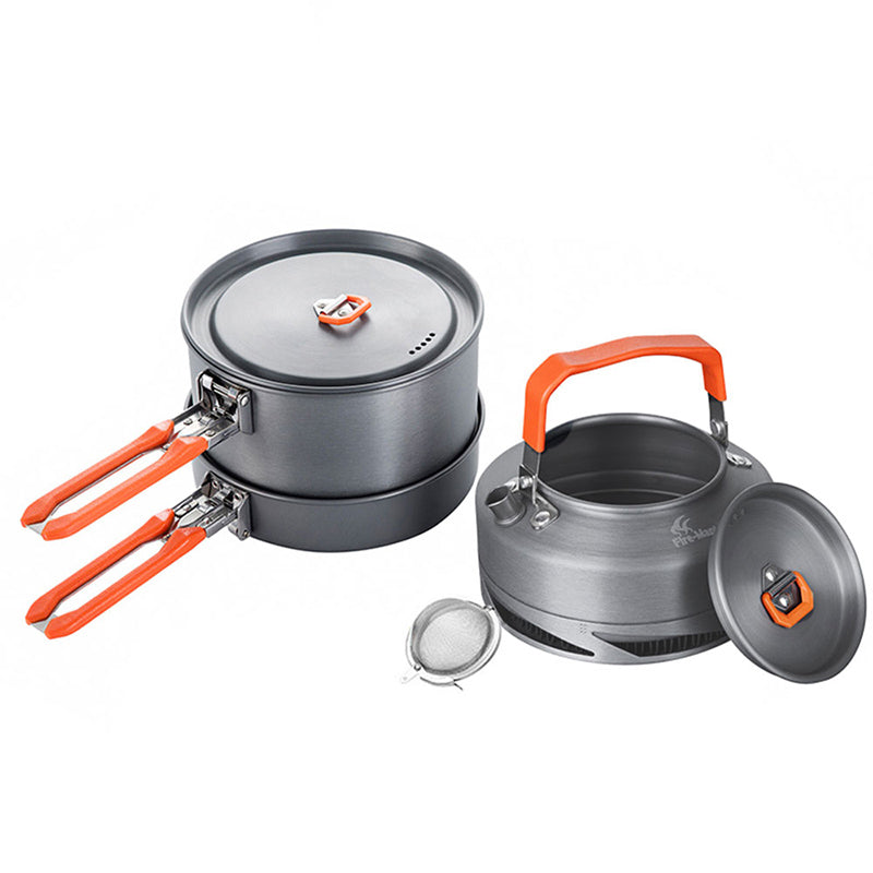 Portable Camping Cookware, Picnic Heat Set
