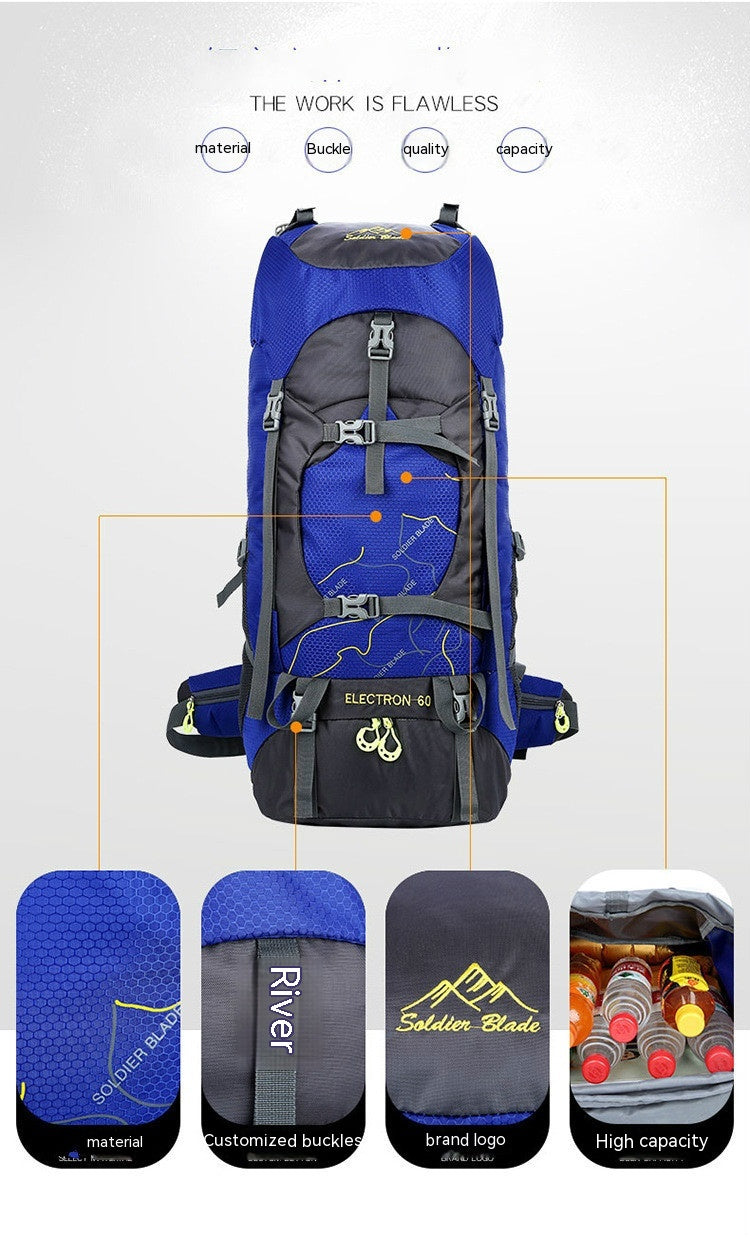 Hiking Backcountry Expandable Backpack