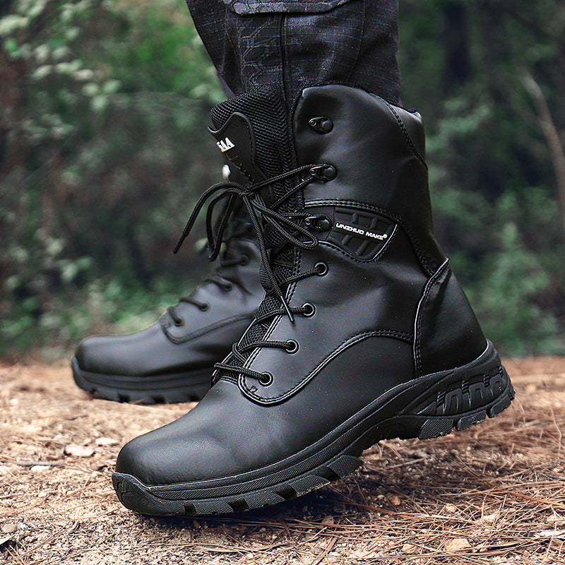 High-top Camouflage Waterproof All-Terrain Boots