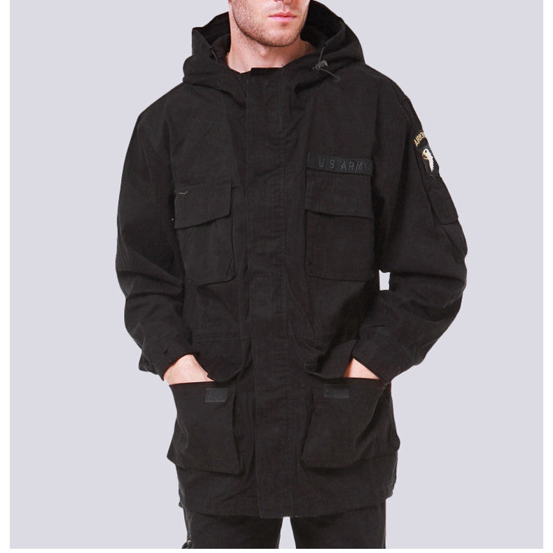 Men's Camouflage Windbreaker Jacket