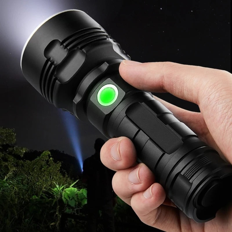 High-Performance Focusing LED Flashlight for All Activities
