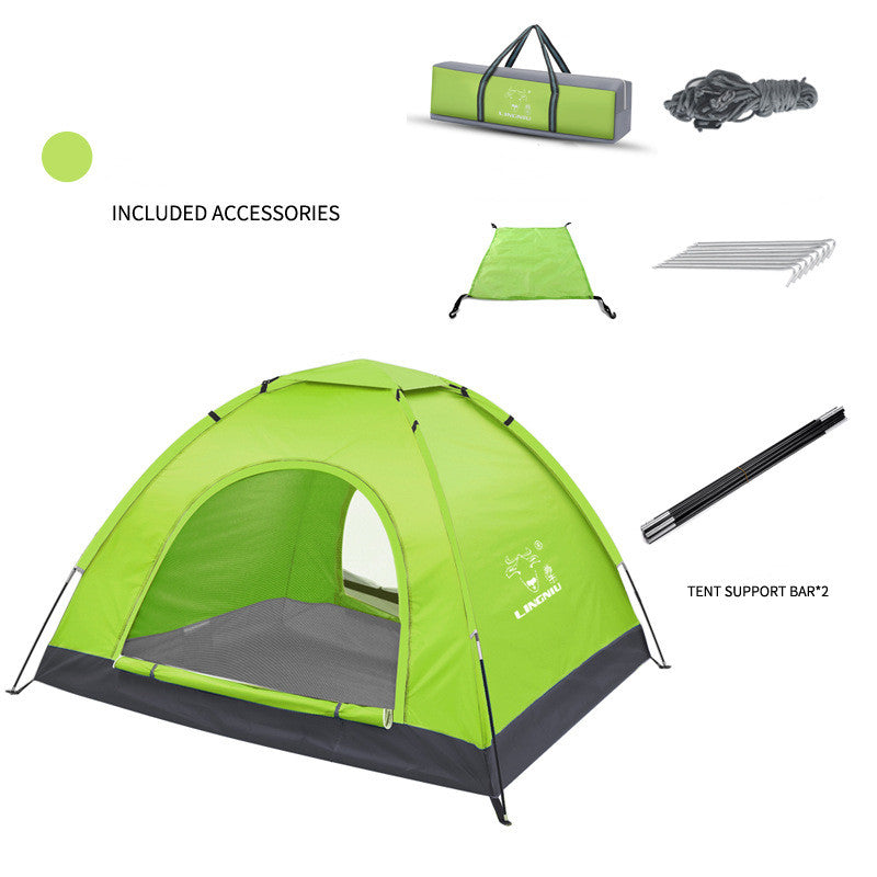 Single-layer tent camping outdoor beach
