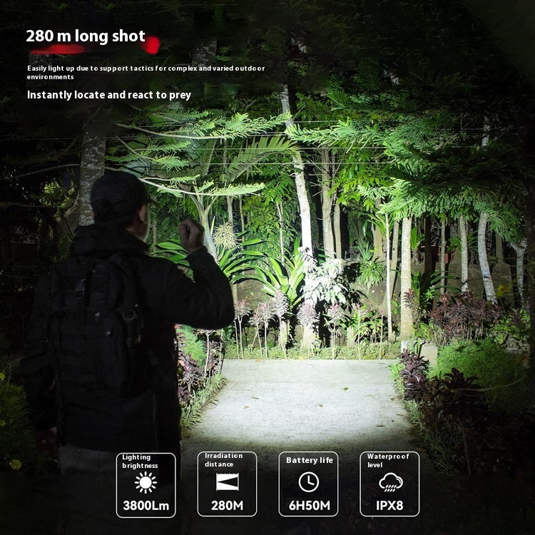 Strong Light Flashlight for Camping & Outdoor Use