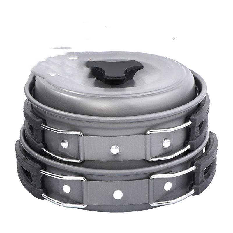 Portable Stacking Camping Cooking Set