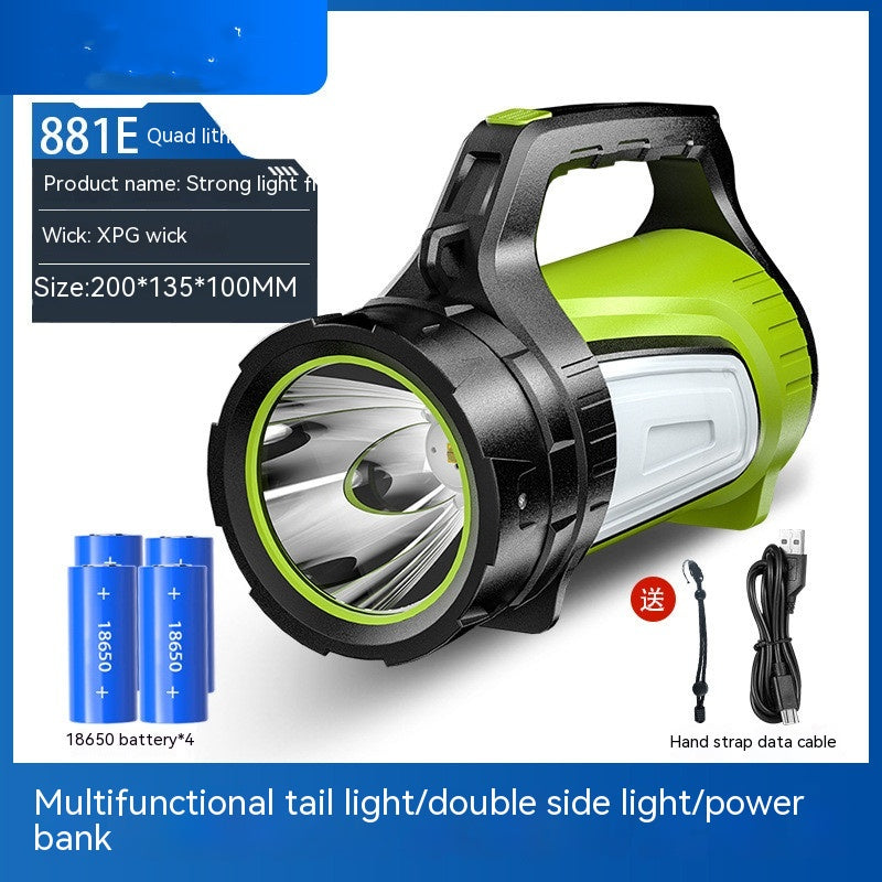 High-Power Portable Emergency Searchlight for All Situations