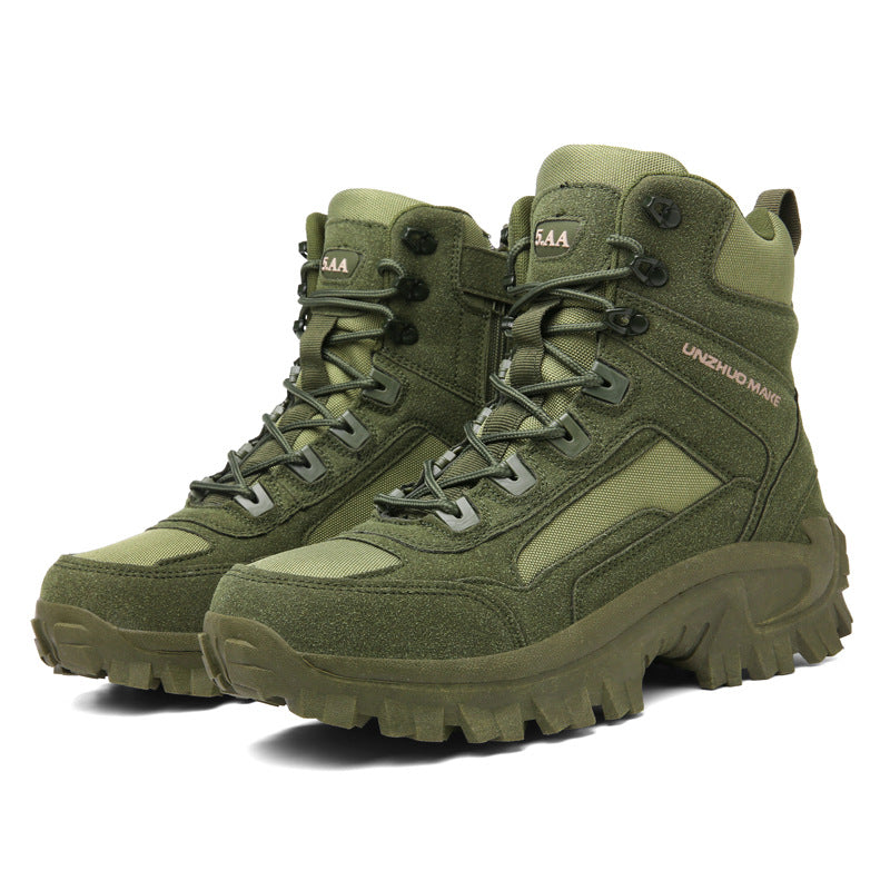 Rugged Terrain Combat Hiking Boots