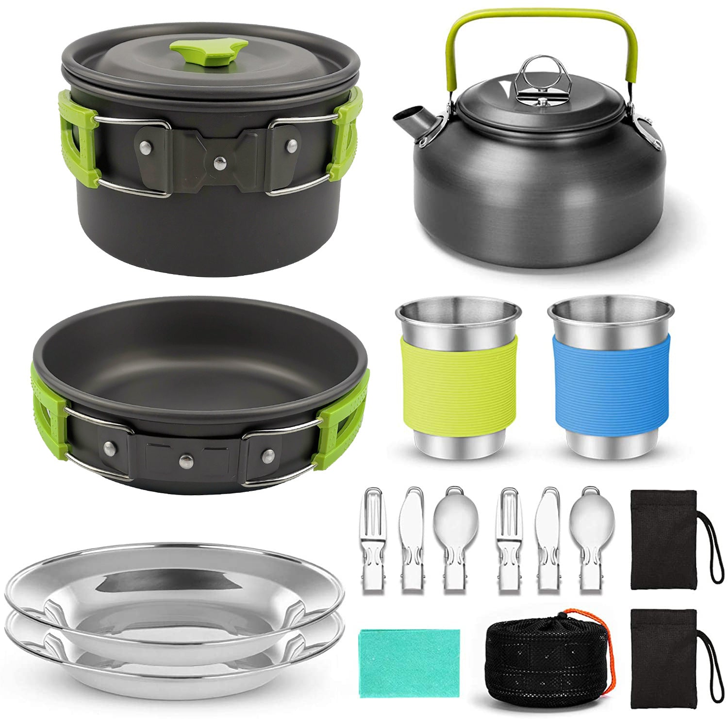 Combination Boiling / Frying / Utensil  Camping Set