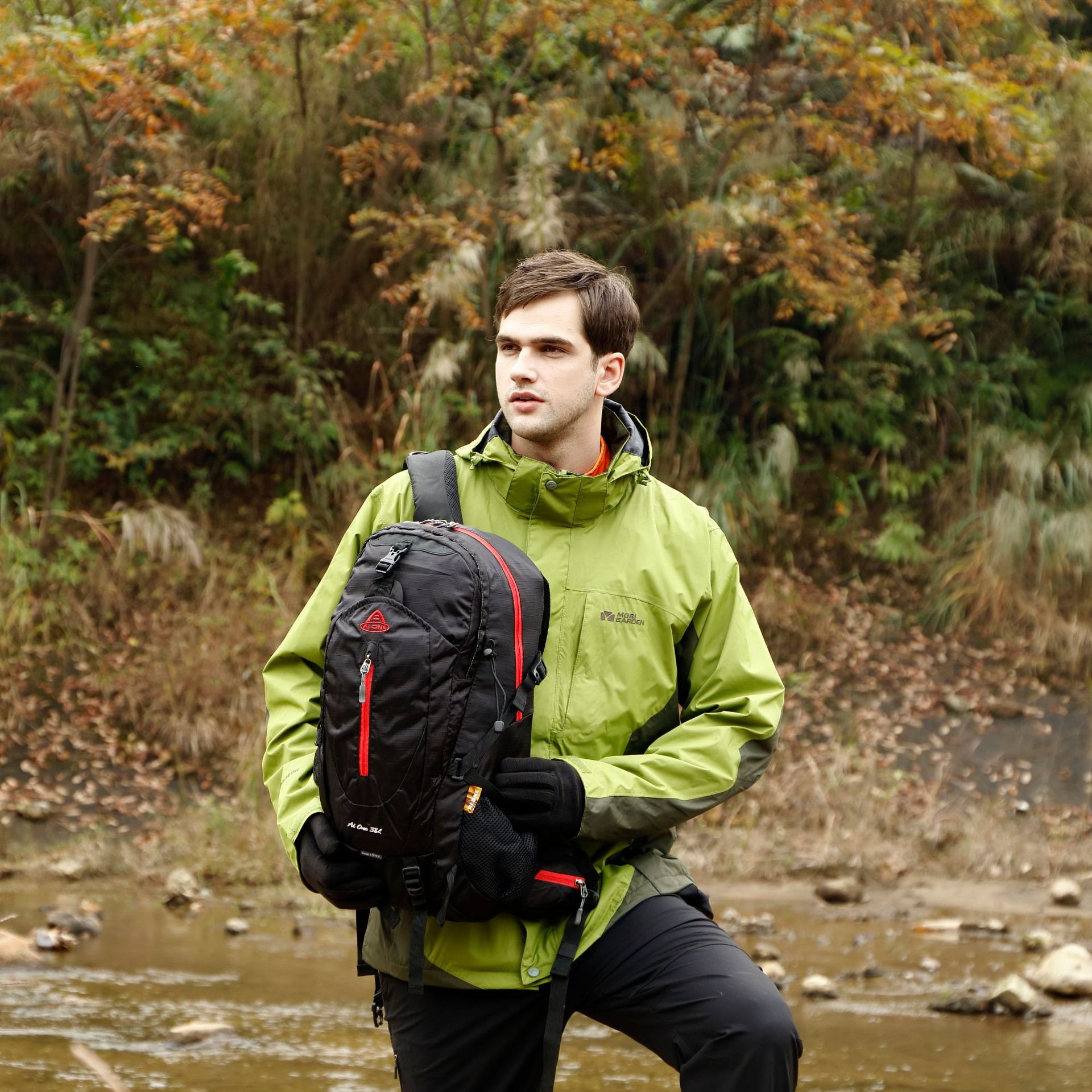 Hiking / Leisure Travel Nylon Backpack