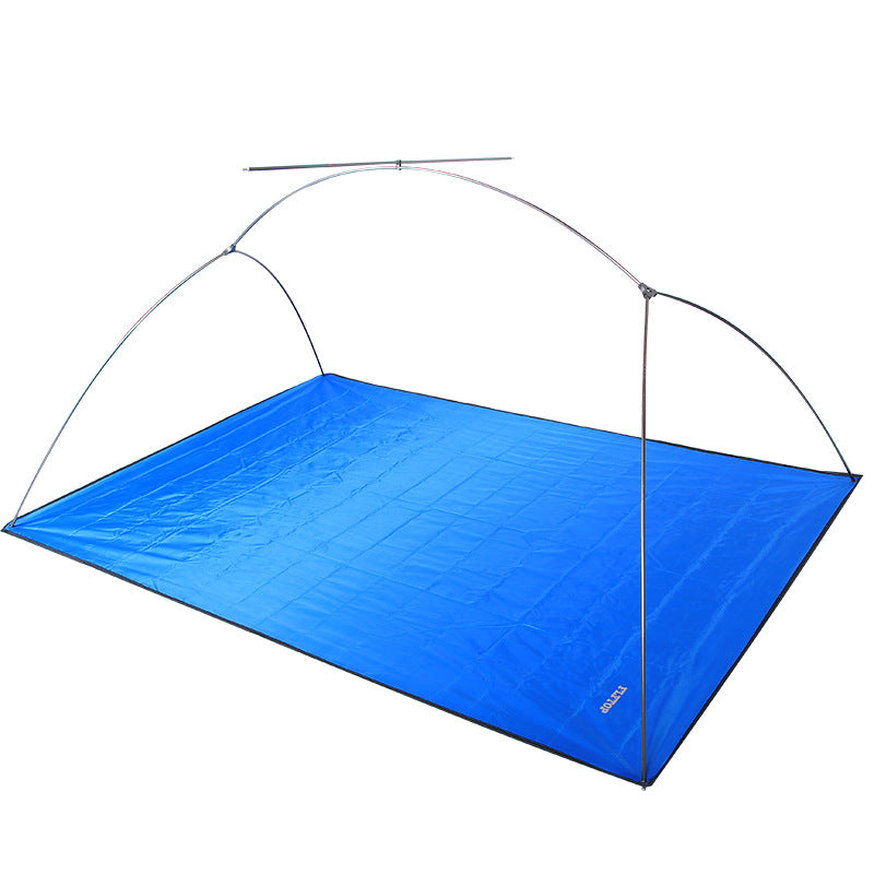 Outdoor Double Layer Aluminum Pole Tent