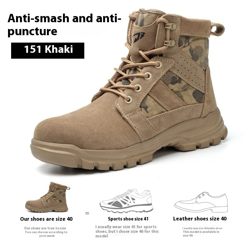 High Ankle Safety Boots for Ultimate Protection