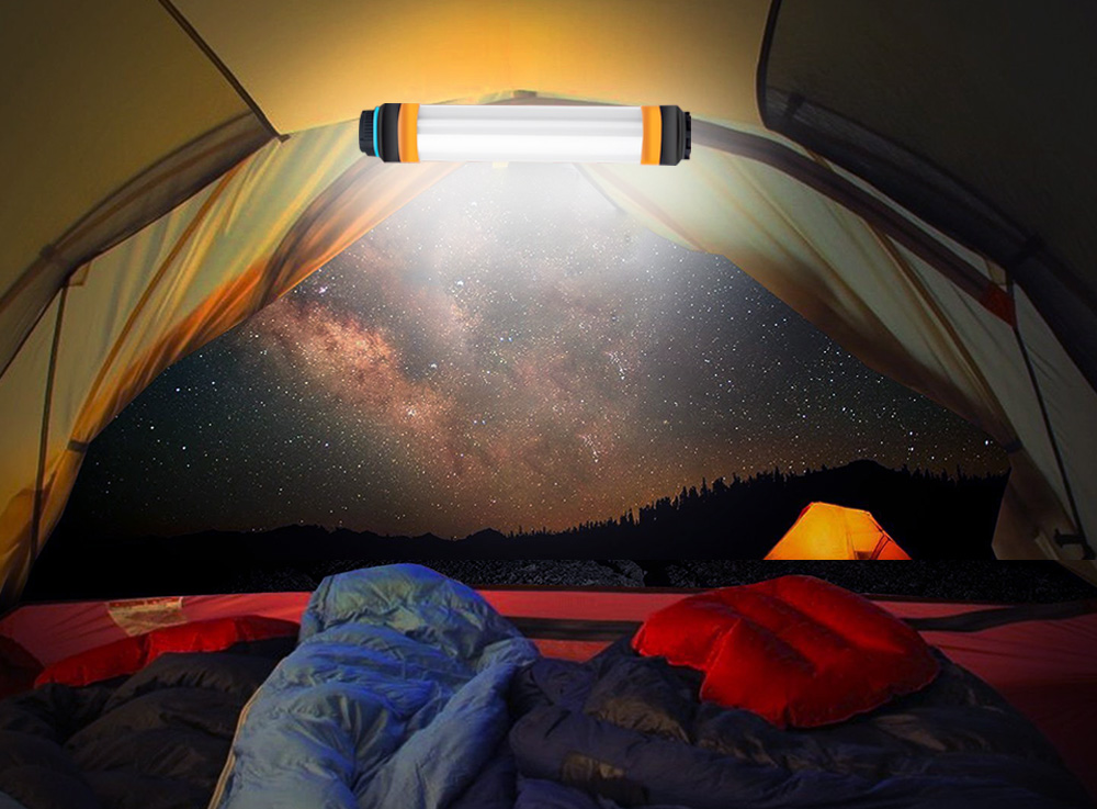 T15 Camping Flashlight with Mobile Power Function