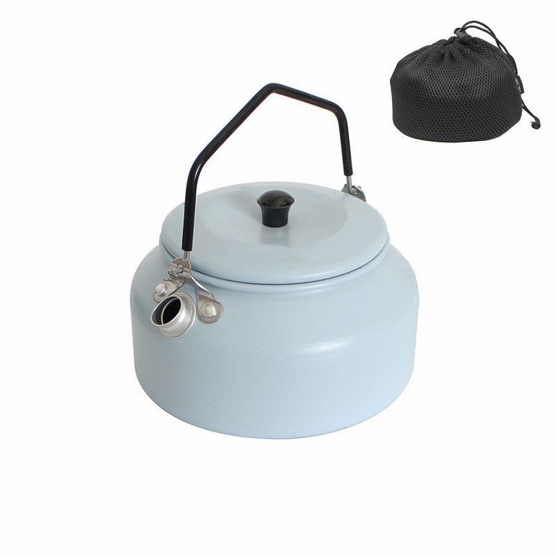 Portable Outdoor Camping Kettle - Lightweight Aluminum Alloy