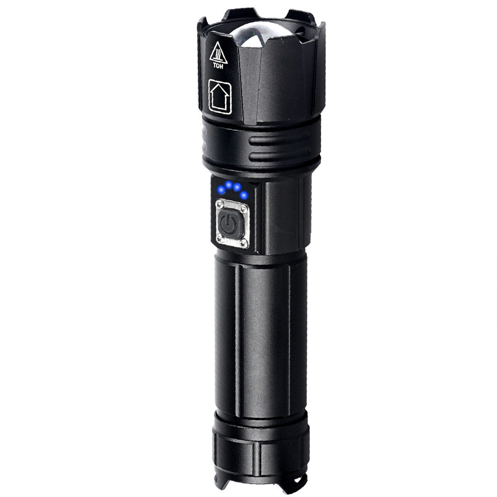 USB Rechargeable Outdoor Strong Flashlight