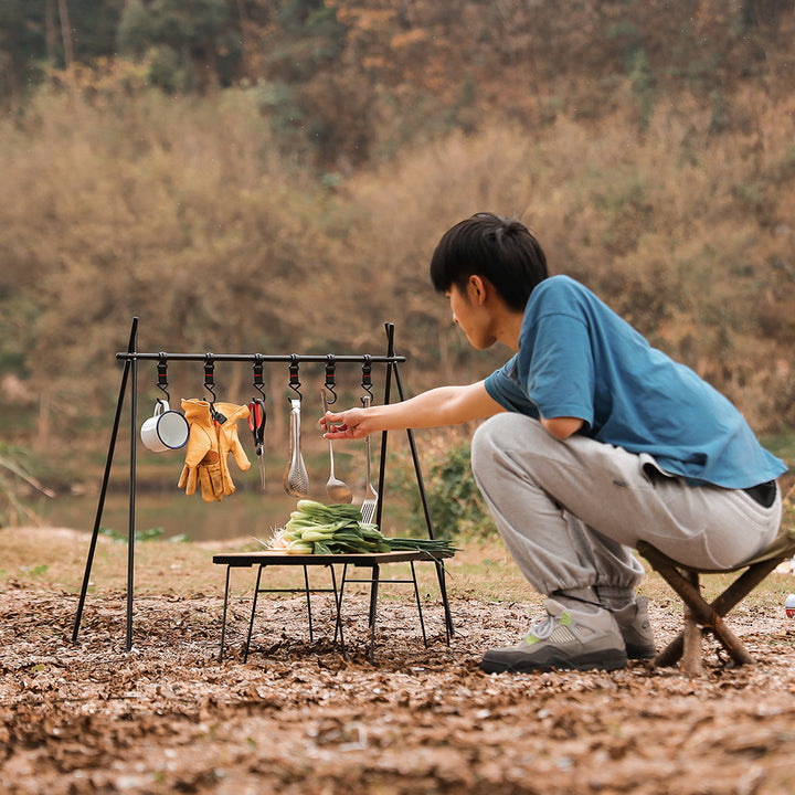 Portable Aluminum Alloy Foldable Drying Rack for Efficient Use