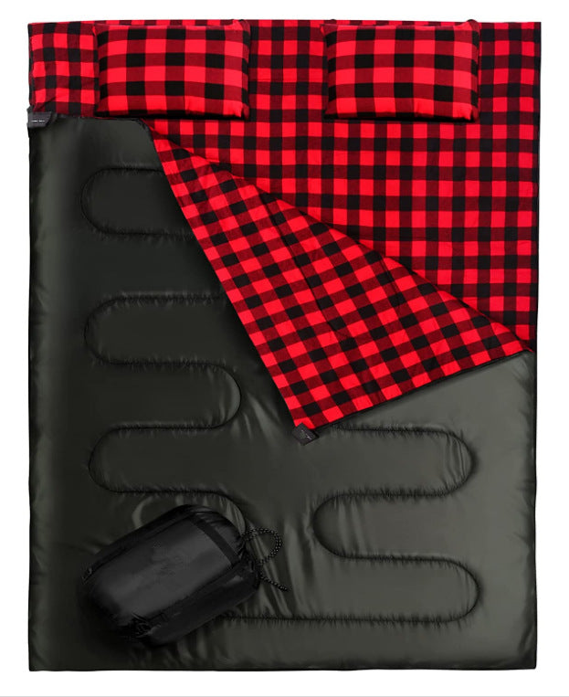 Flannel Camping Sleeping Bag