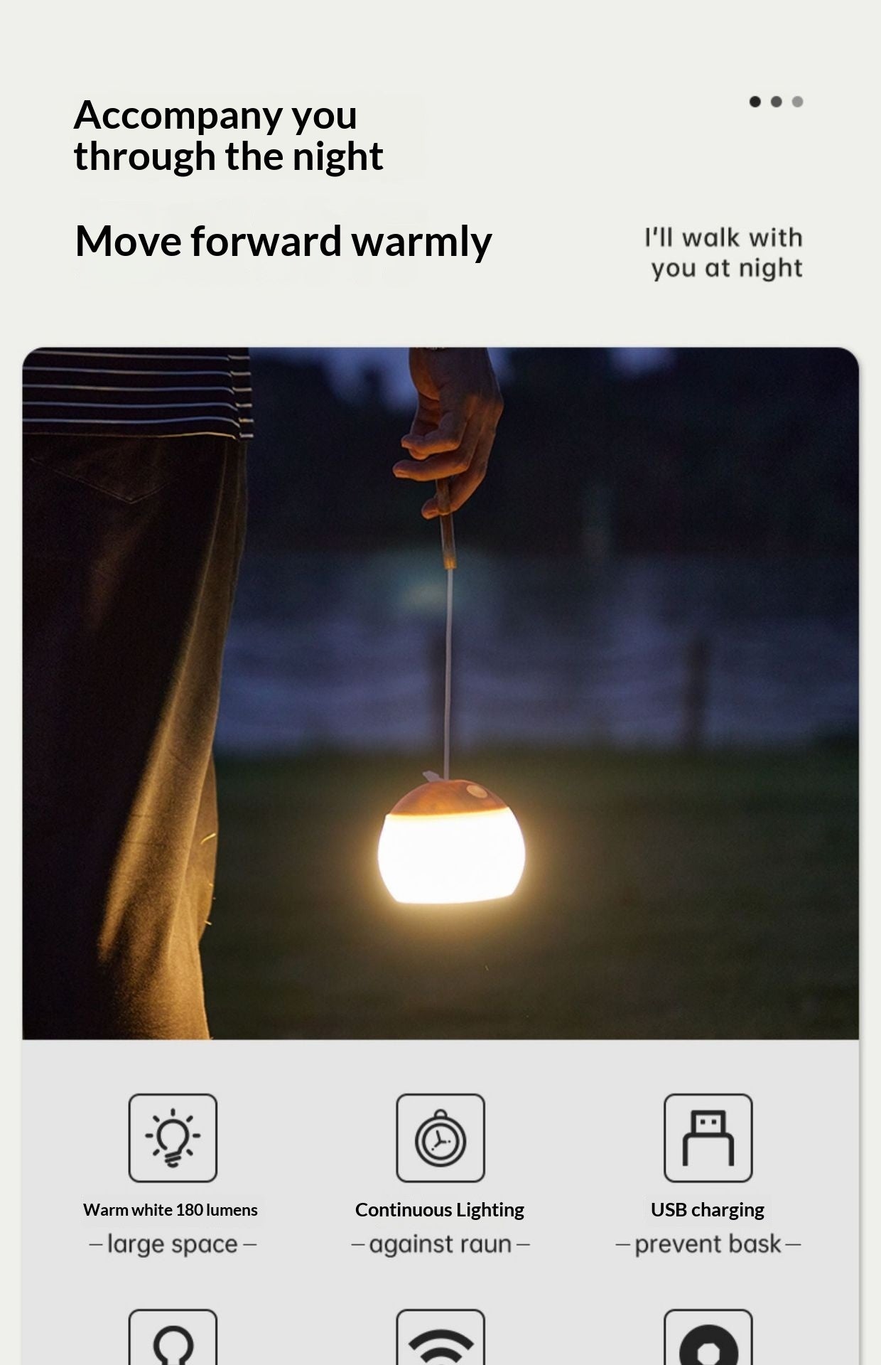 Outdoor Camping Ambiance Light