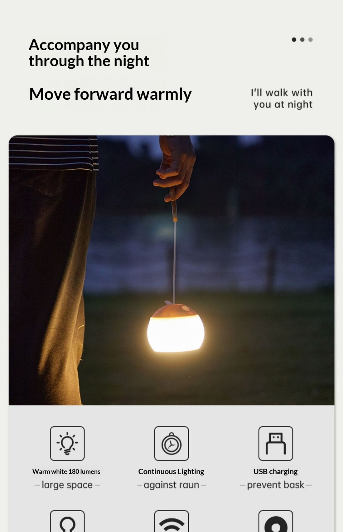 Outdoor Camping Ambiance Light