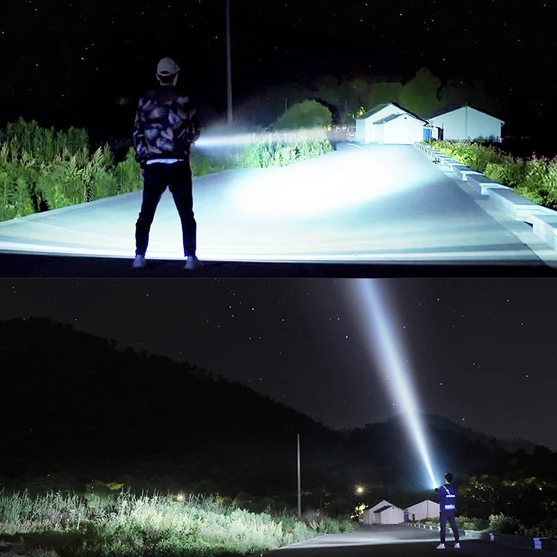 High-Performance Focusing LED Flashlight for All Activities
