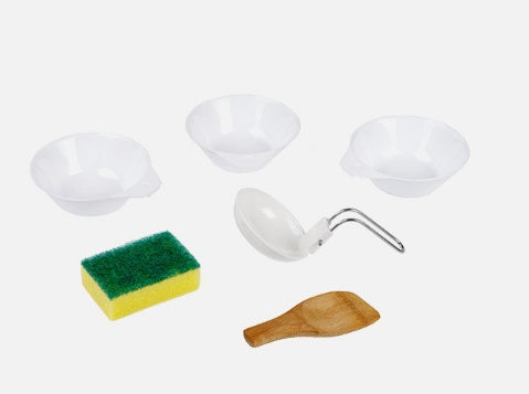 Portable Four-in-One Aluminum Cookware Set for Camping