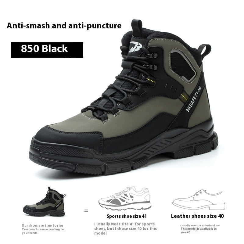 High Ankle Safety Boots for Ultimate Protection