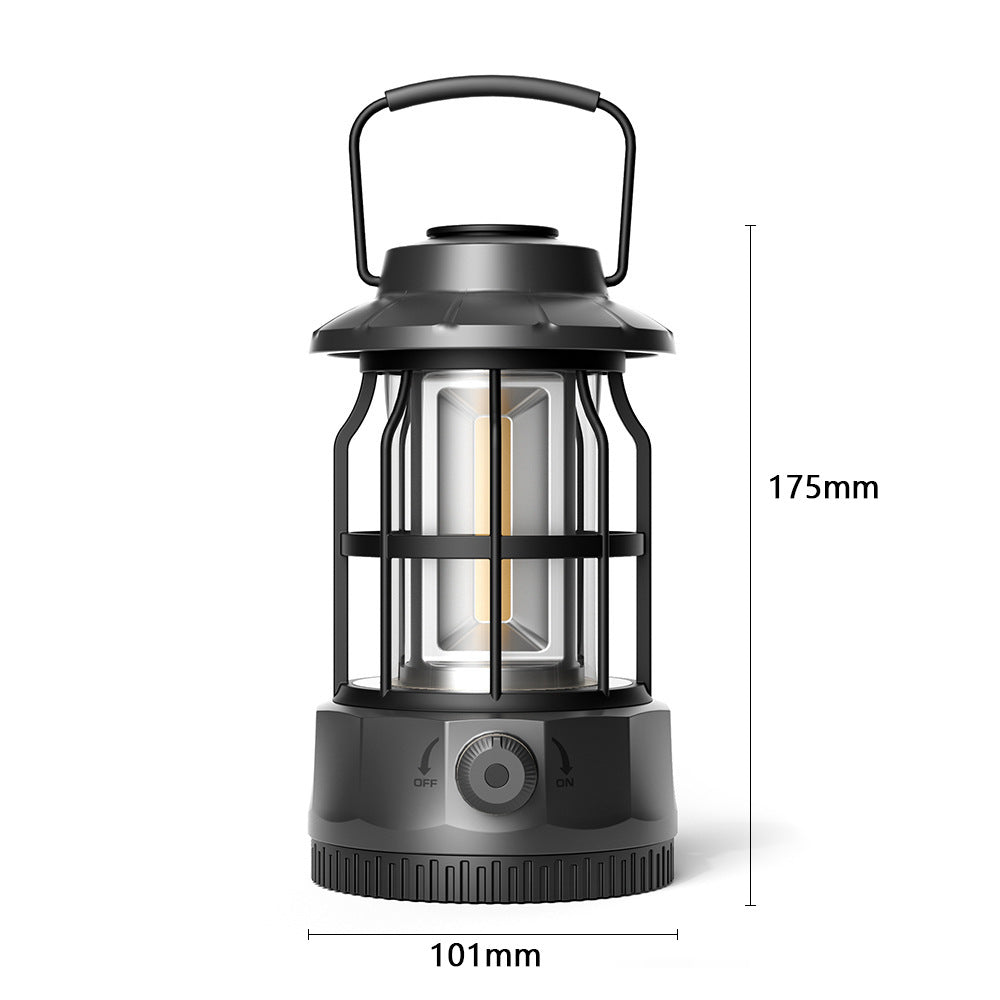 Retro Barn Rechargeable Lantern