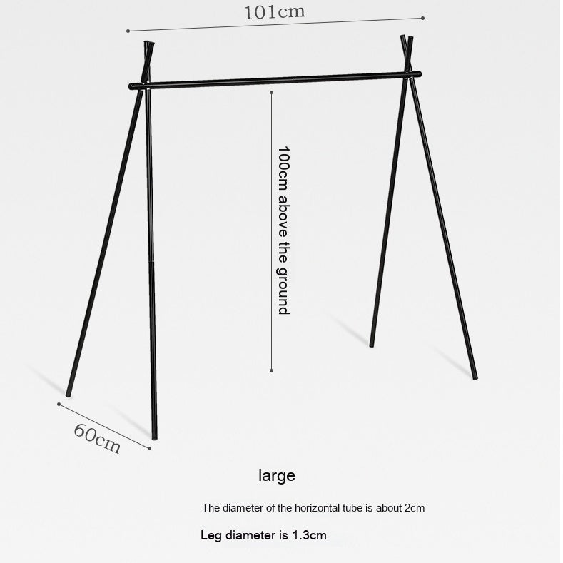 Portable Aluminum Alloy Foldable Drying Rack for Efficient Use