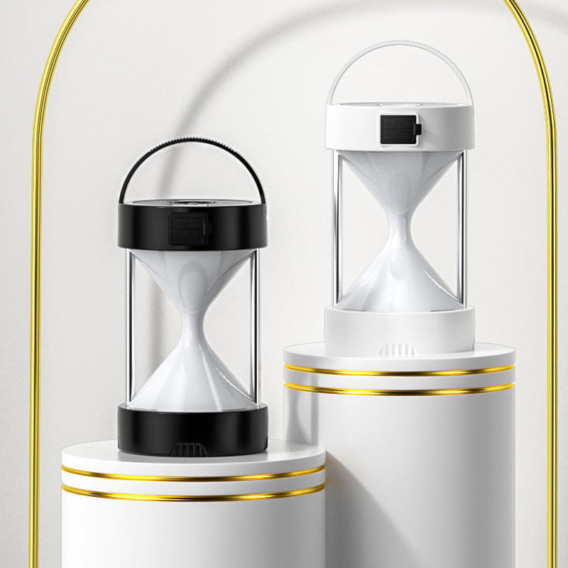 Outdoor Campsite Hour Glass Lantern
