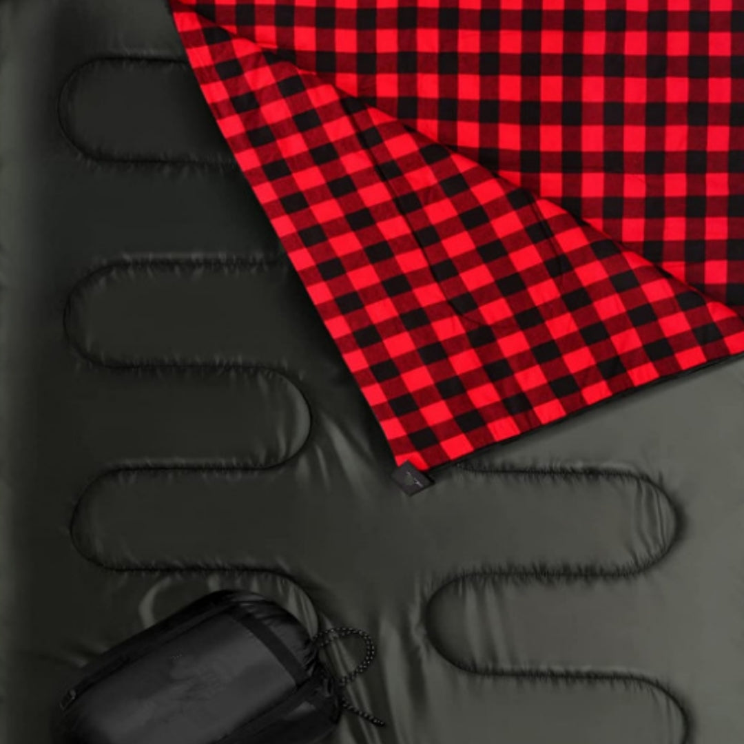 Flannel Camping Sleeping Bag
