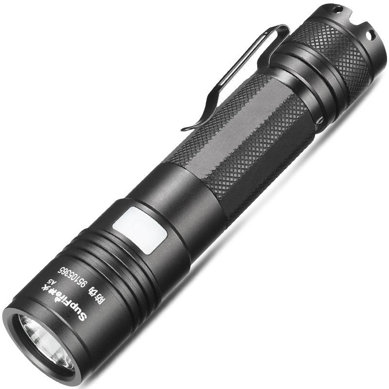 Compact 10W Mini LED Portable Flashlight with USB Charging