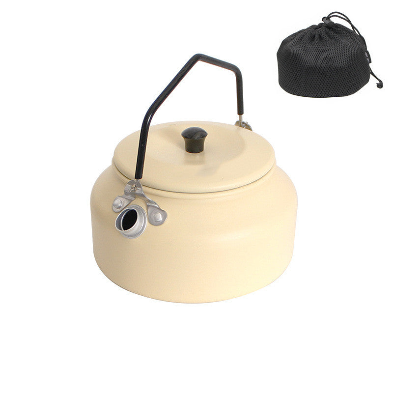 Portable Outdoor Camping Kettle - Lightweight Aluminum Alloy