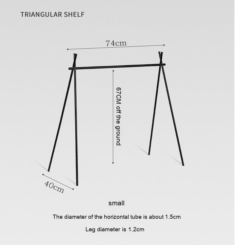 Portable Aluminum Alloy Foldable Drying Rack for Efficient Use