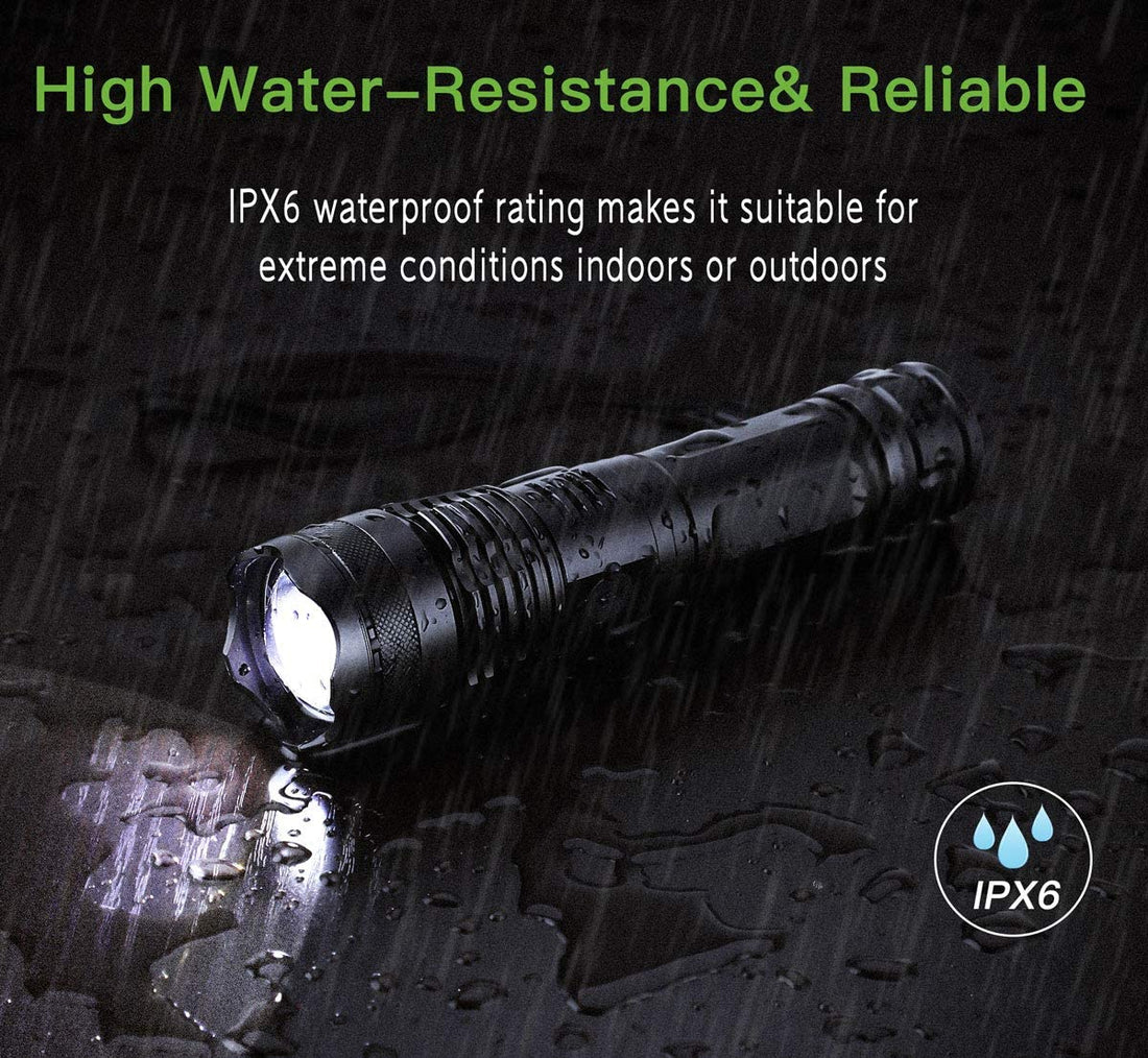 USB Rechargeable Outdoor LED Searchlight Flashlight