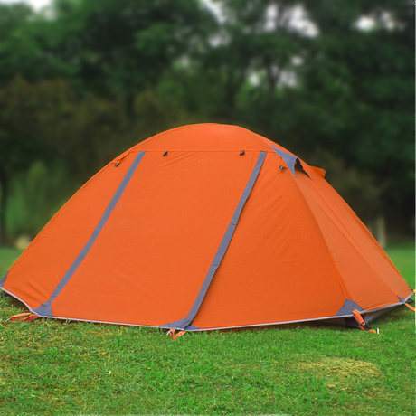 Double-layer Aluminum Pole Waterproof Tent