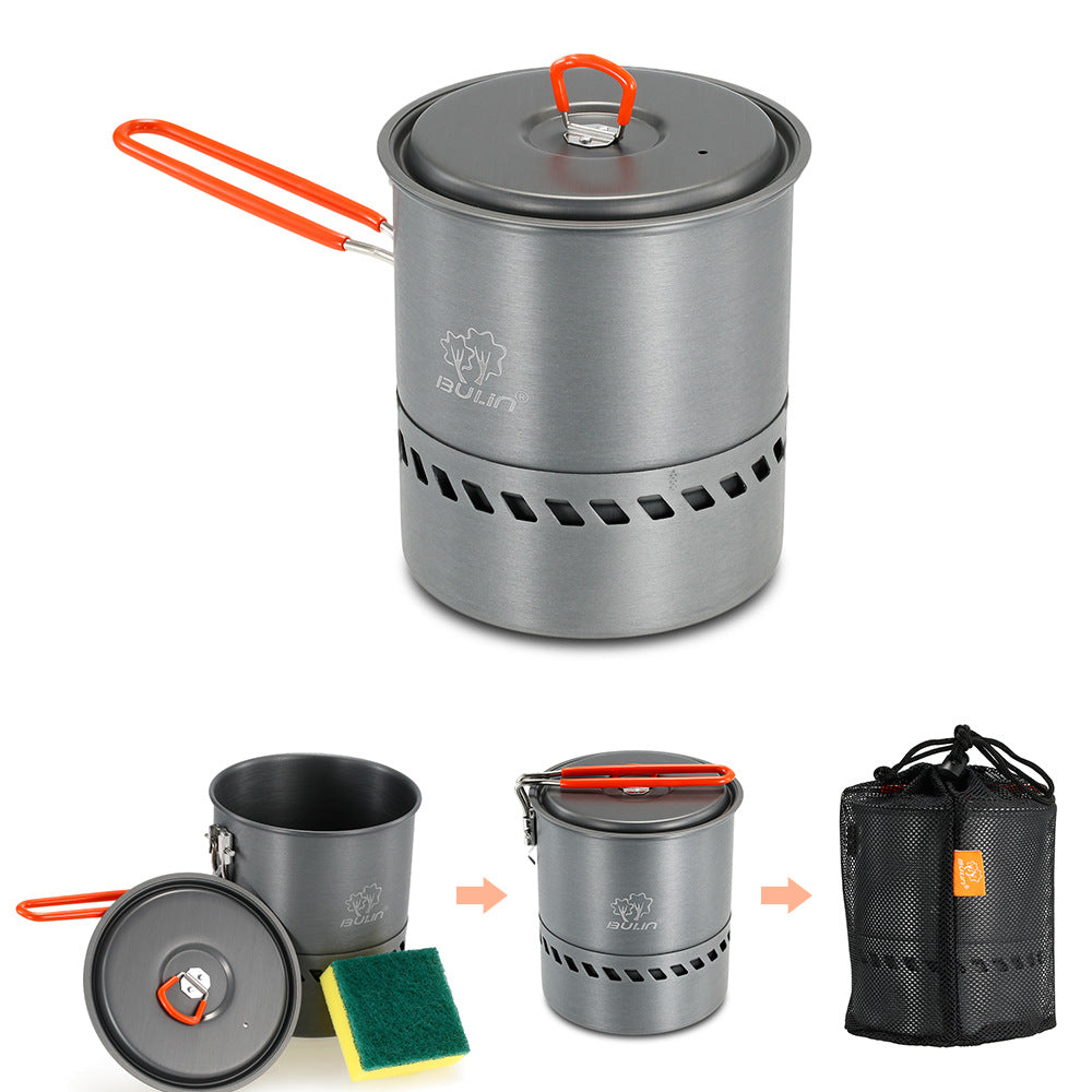 Portable Heat-Collecting Camping Pot by Summit Gear Co.