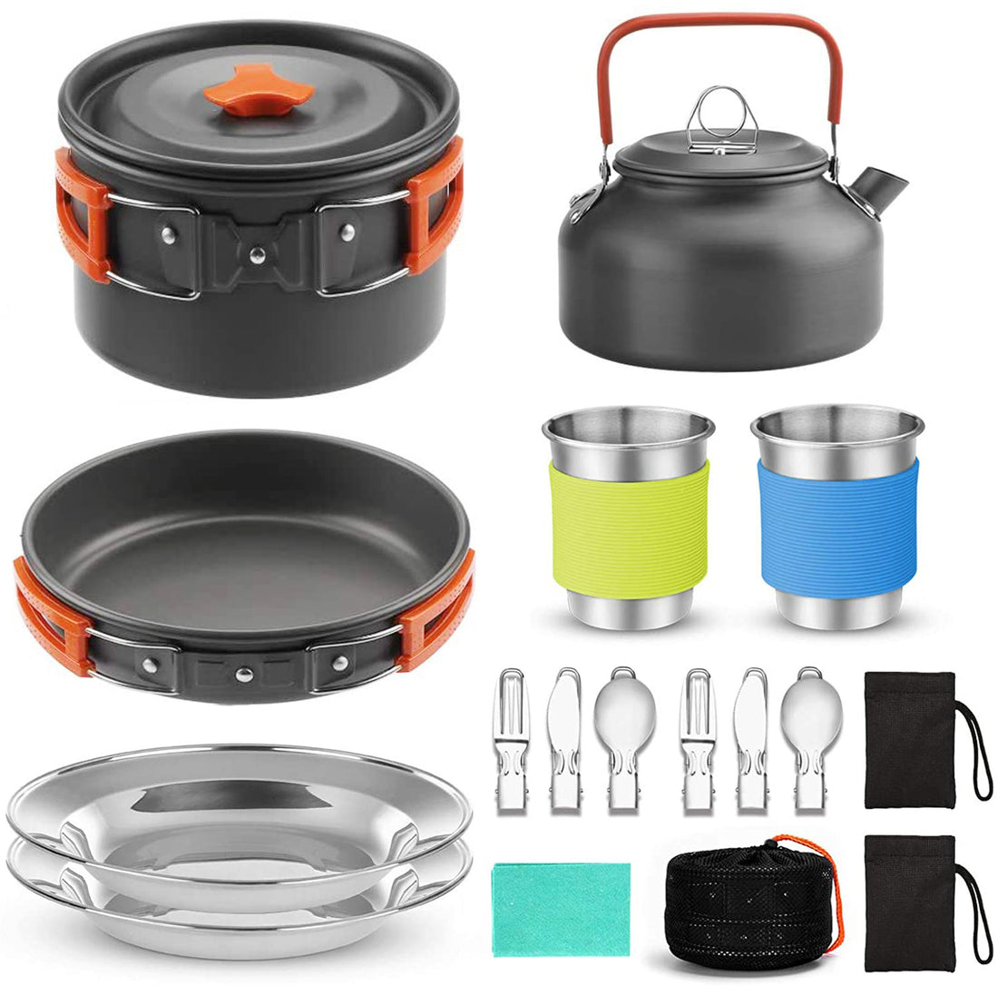 Combination Boiling / Frying / Utensil  Camping Set